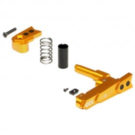 Maxx CNC Aluminum Advanced Magazine Release (Style A) - Gold