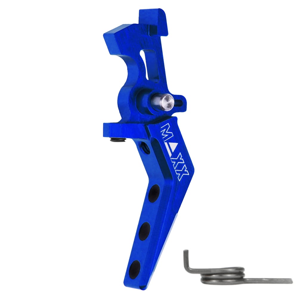 Maxx CNC Aluminum Advanced Speed Trigger Blue Style A