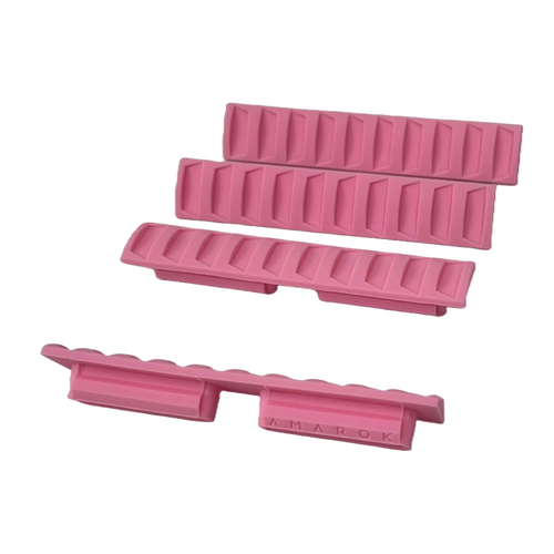 Amarok 4PK M-Lok Rail Covers - C - Pink