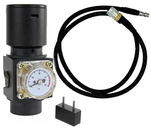 Balystik HPR800C V2 Regulator and Balystik Deluxe Line 100cm - Black