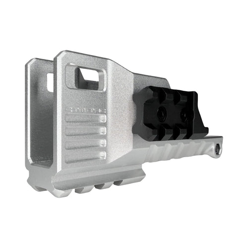 CTM CNC Extended Rail Blast Shield for AAP-01 Maximus Metal - Silver