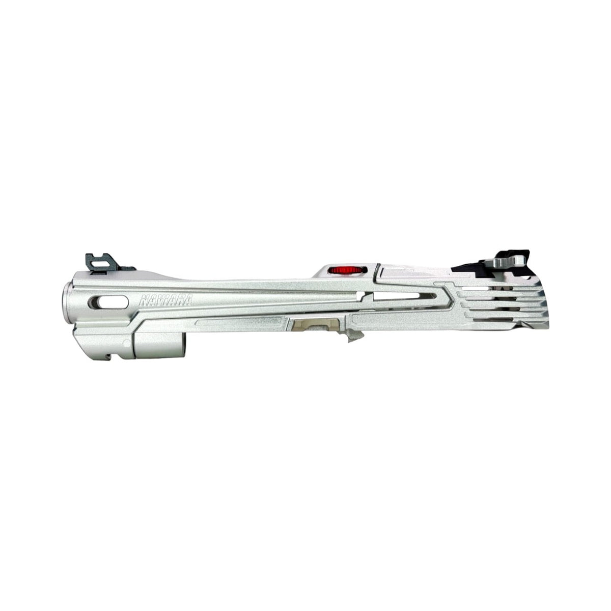 CTM Naviara TM Hi-Capa 5.1 CNC Split Slide - Silver (Inc. Enhanced Nozzle, Short Stroke Kit, Springs + More)