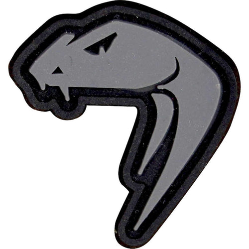 VIPER Rubber Logo Patch - Venom Titanium