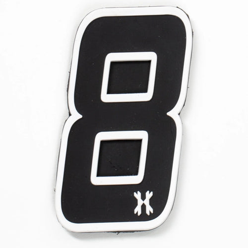 HK Rubber Number Patch - 8