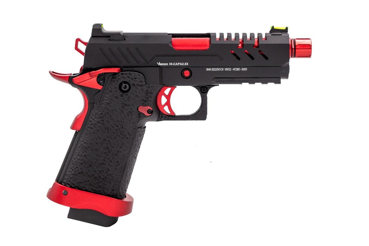 Vorsk Hi-Capa 3.8 Pro Pistol - Red