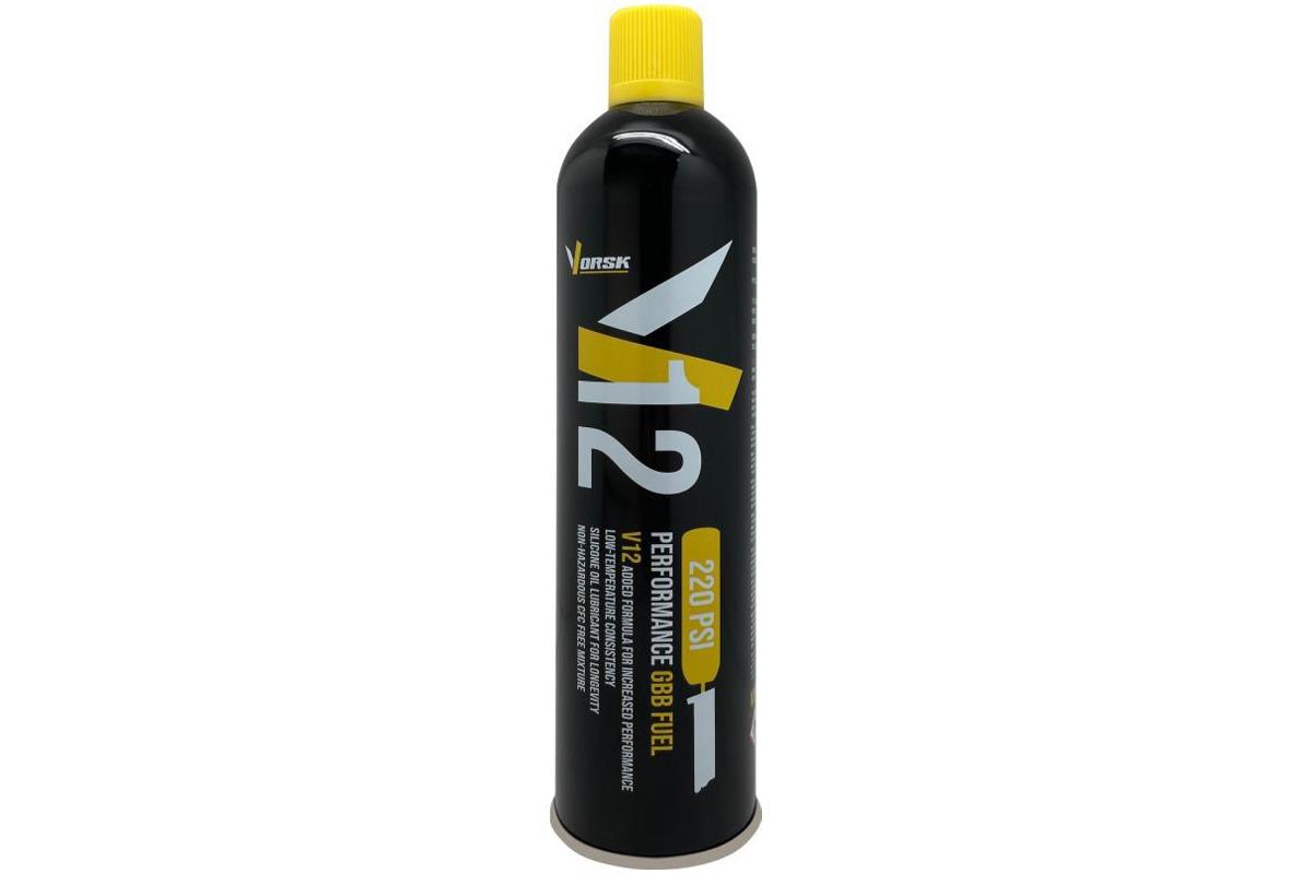 VORSK V12 Maximum GBB Fuel (Black Gas - 220PSI) - 420ml/300g