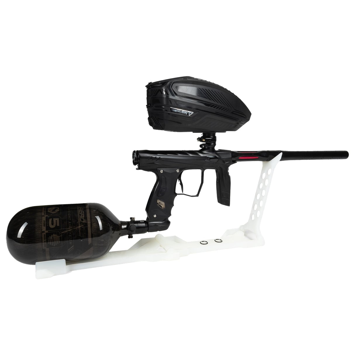 Hk Army Joint Folding Gun Stand - Clear