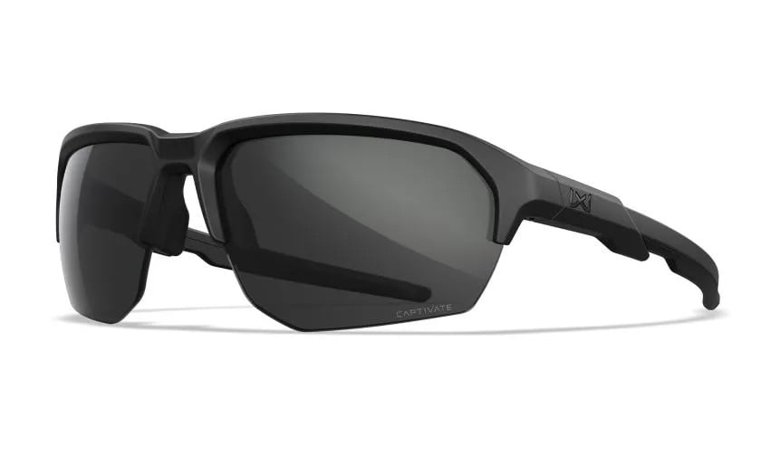 Wiley X JAKL - Matte Black Frame - CAPTIVATE Grey Lenses