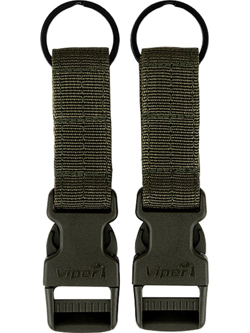 Viper VX Buckle Up Clip Set - Green