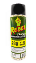 Rebel Precision 6mm Tracer BBs 3300ct Bottle - 0.28g
