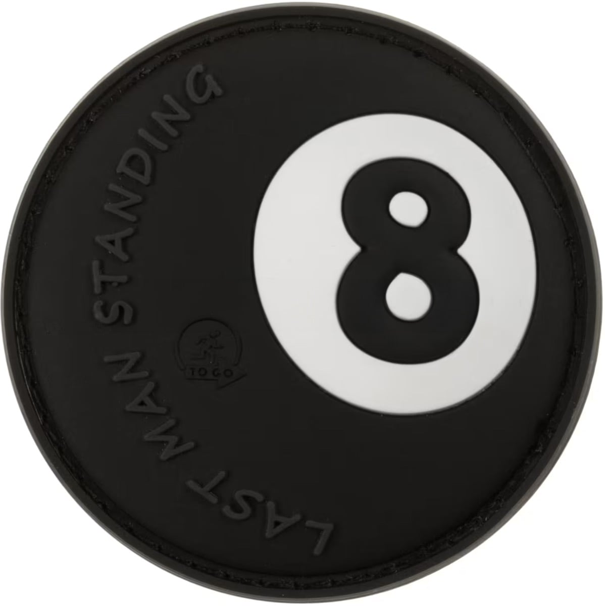 JTG Last Man Standing Rubber Patch (8 Ball)