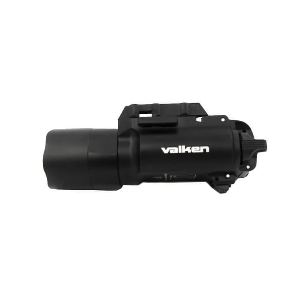 Valken 500 Lumen Weaponlite Flashlight (2x Batteries Included) - Black