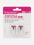 CR123A 3.0V Non-Rechargeable Battery 2-Pack