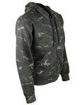 Kombat UK Zip Hoodie - Black BTP