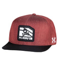Hk Army Snapback Clip - Black/Burgundy