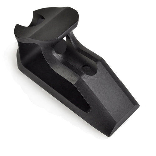 Rebel CNC Keymod Short Angled Skeleton Grip - Black