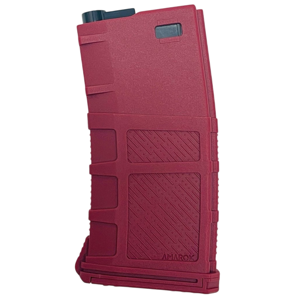Amarok AM190 Fast Feed Mid Cap Short M4 Magazine - Red