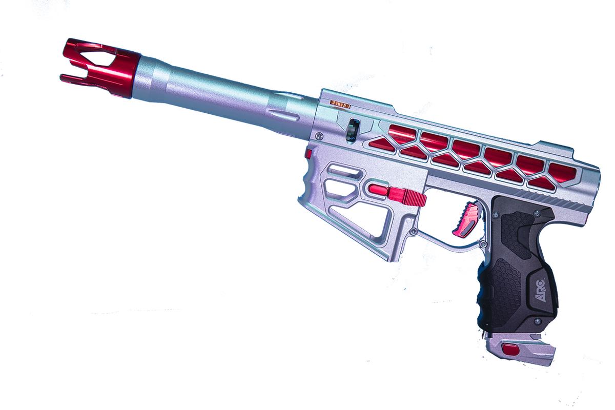 ARC-1 HPA Airsoft Rifle - Dust Clear/Red