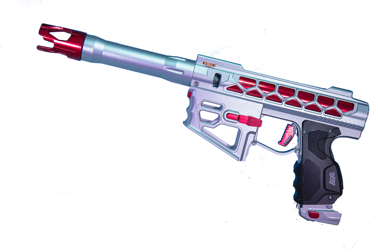 ARC-1 HPA Airsoft Rifle - Dust Clear/Red