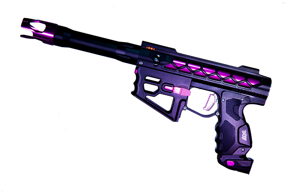ARC-1 HPA Airsoft Rifle - Black/Purple