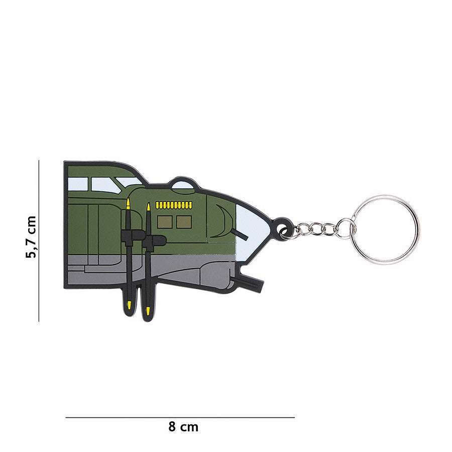 Fostex B-17 Flying Fortress PVC Keychain/Keyring
