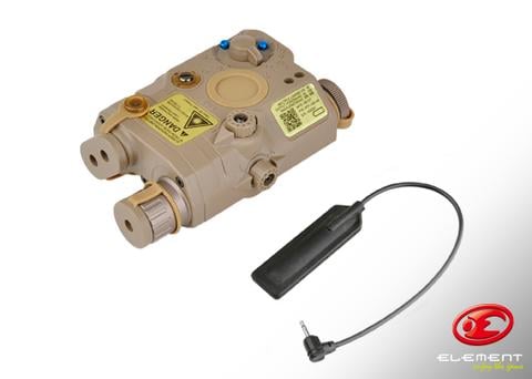 Element AN/PEQ-15 Illuminator / Laser Module - Dark Earth