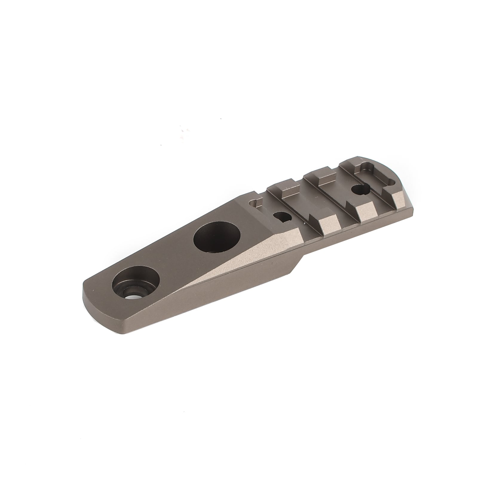 Rebel KeyMod/MLOK Cantilever Rail Light Mount-Tan