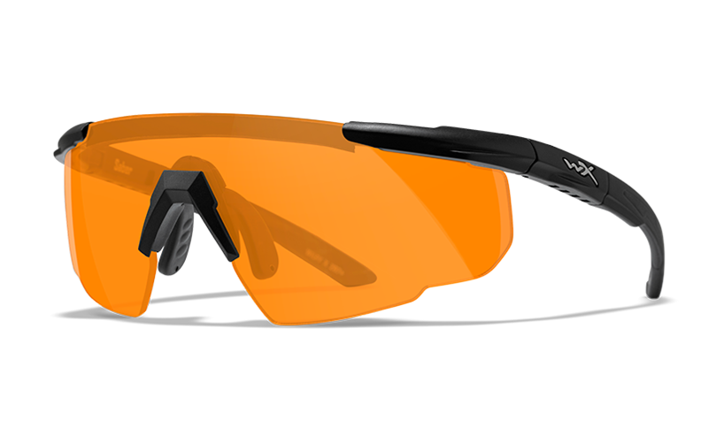 Wiley X SABER ADVANCED - Matte Black Frame - Light Rust Shield