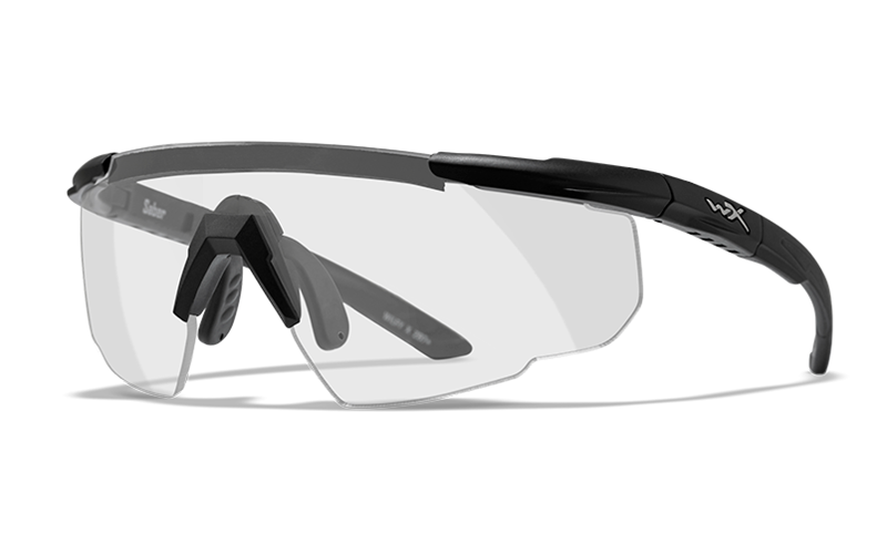 Wiley X SABER ADVANCED - Matte Black Frame - Clear Shield