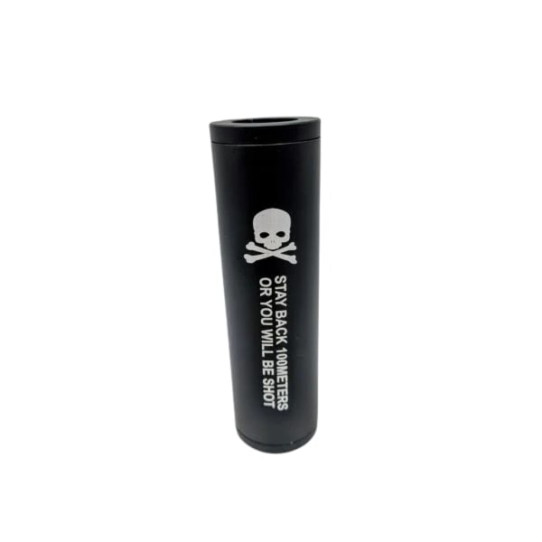 Rebel Precision Silencer with Skull Icon - 110mm