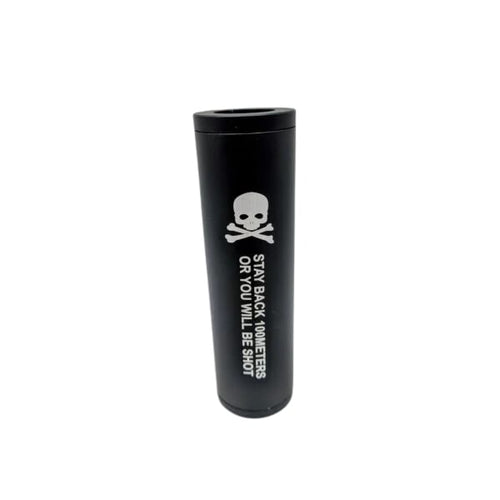 Rebel Precision Silencer with Skull Icon - 110mm