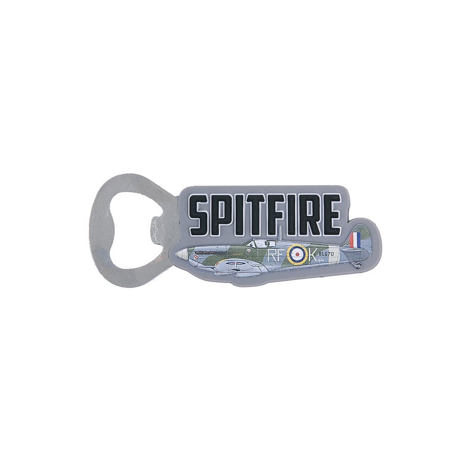 Fosco Spitfire Steel/PVC 3D Bottle Opener