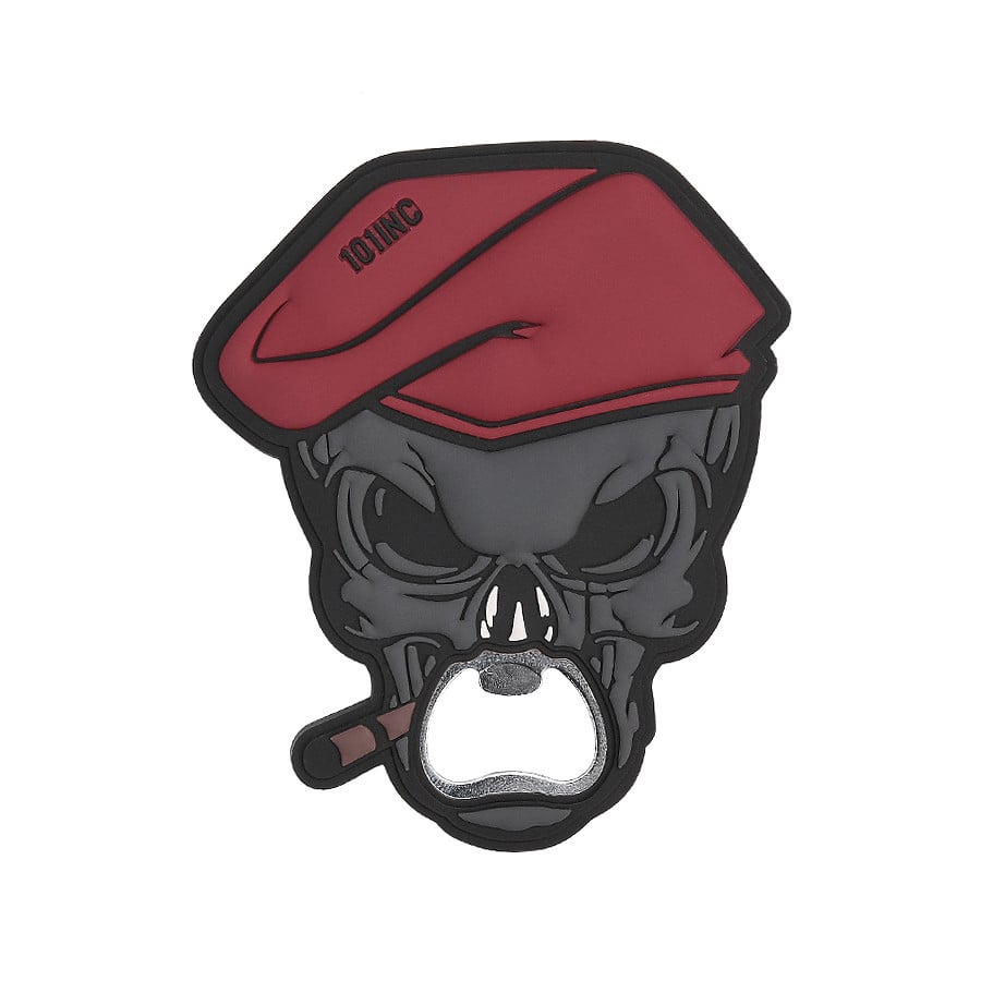 Fosco Skull Cigar Steel/PVC 3D Bottle Opener