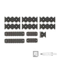 PTS Centurion Arms CMR Rail Accessory Pack - Black