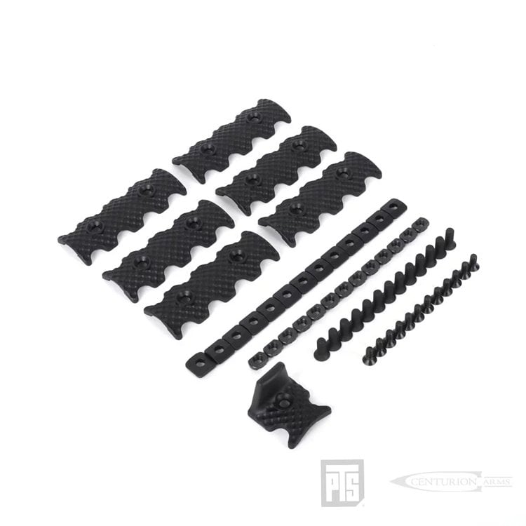 PTS Centurion Arms CMR M-LOK Rail Accessory Pack - Black