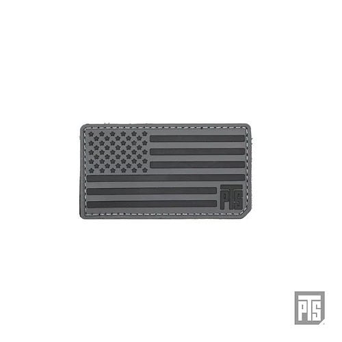 PTS PVC Flag Patch  - Wolf Grey