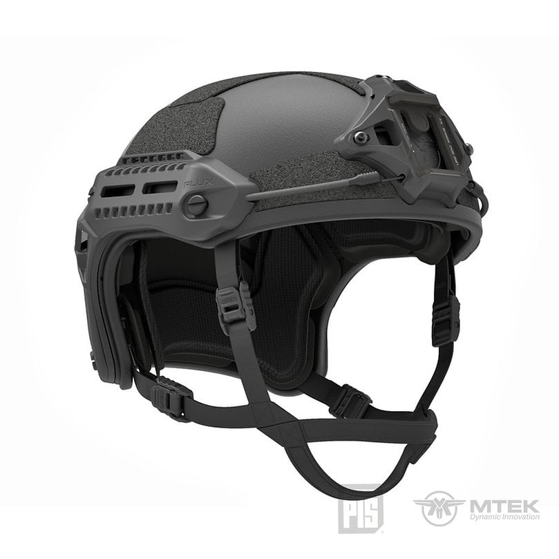 *BONEYARD* PTS MTEK - FLUX Helmet - Black (Damaged Packaging)
