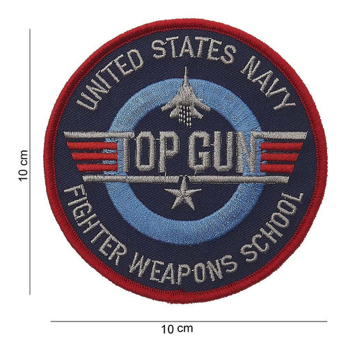 Fostex Top Gun Fighter Weapons School Embroided Fabric Patch