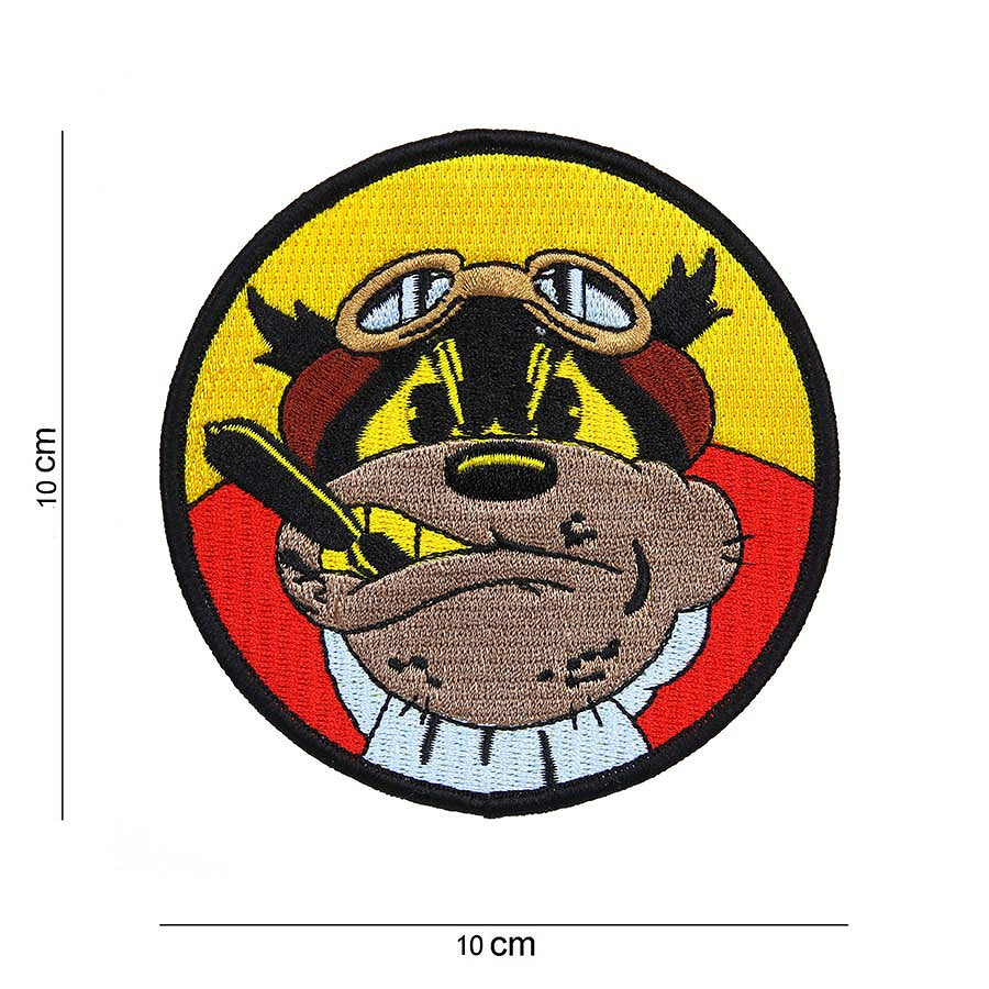 Fostex Flying Bulldog Embroided Fabric Patch