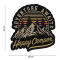 Fostex Happy Camper Embroided Patch (w/ Hook & Loop)