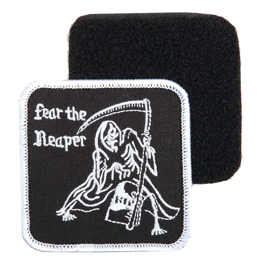 Fostex Fear the Reaper Embroided Patch (w/ Hook & Loop)