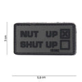 101 Nut Up 3D PVC Patch
