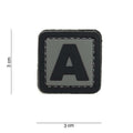 101 "A" Letter 3D PVC Patch