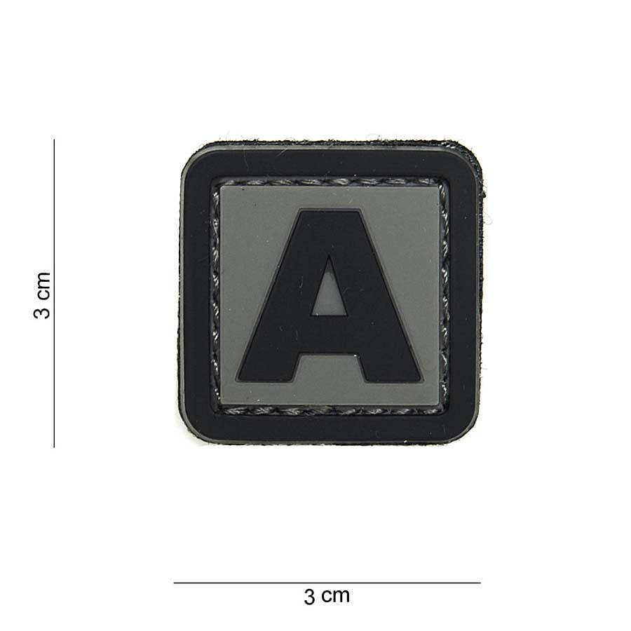 101 "A" Letter 3D PVC Patch