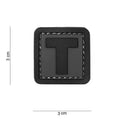 101 "T" Letter 3D PVC Patch