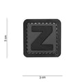 101 "Z" Letter 3D PVC Patch