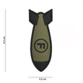 101 F. Bomb PVC 3D Patch - Green