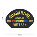 101 Quarantine COVID Veteran 3D PVC Patch