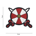 101 Viking Shield + Swords 3D PVC Patch
