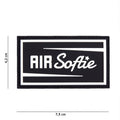 101 Air Softie 3D PVC Patch - Black